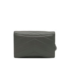 Medallion Chevron Flap Clutch_2