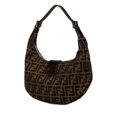 Zucca Canvas Croissant Hobo