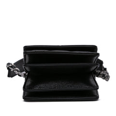 Lambskin 19 Flap Coin Purse With Chain