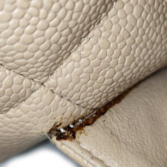 Jumbo Classic Caviar Single Flap Bag