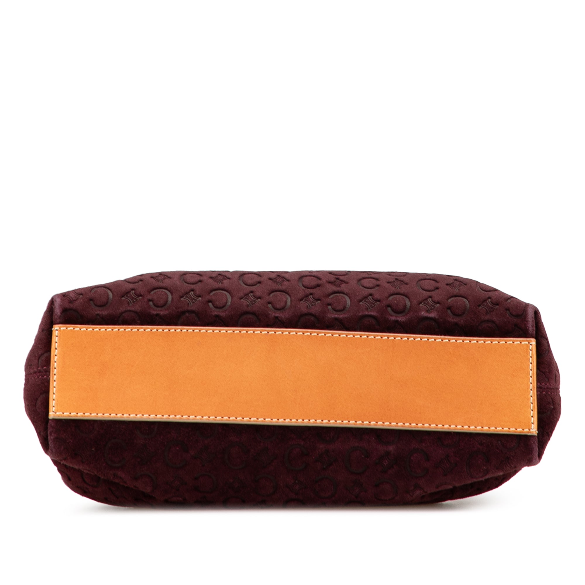 C Macadam Suede Handbag