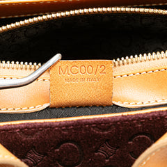 C Macadam Suede Handbag