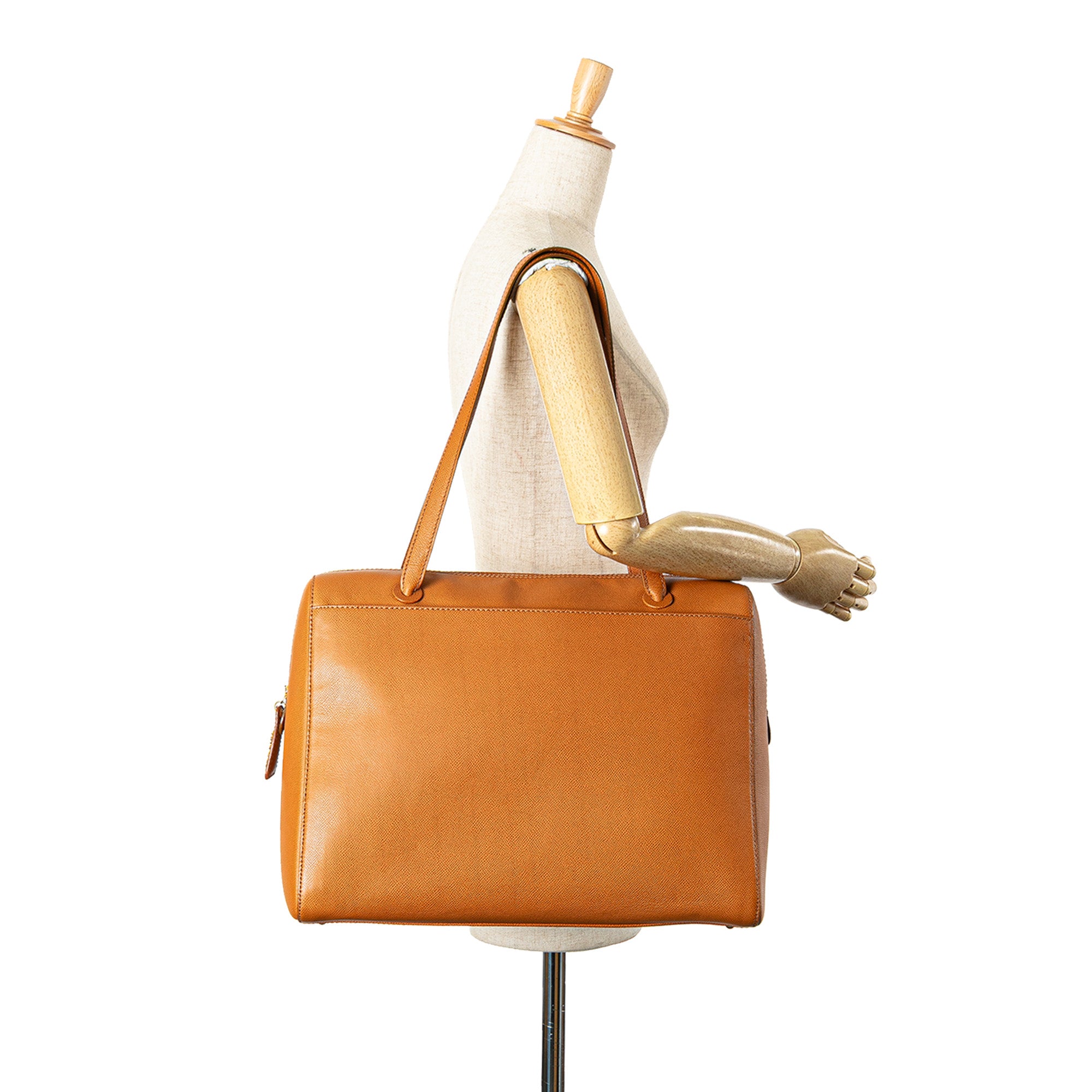 Grained Calfskin Tote