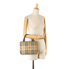 Haymarket Check Coated Canvas Handbag