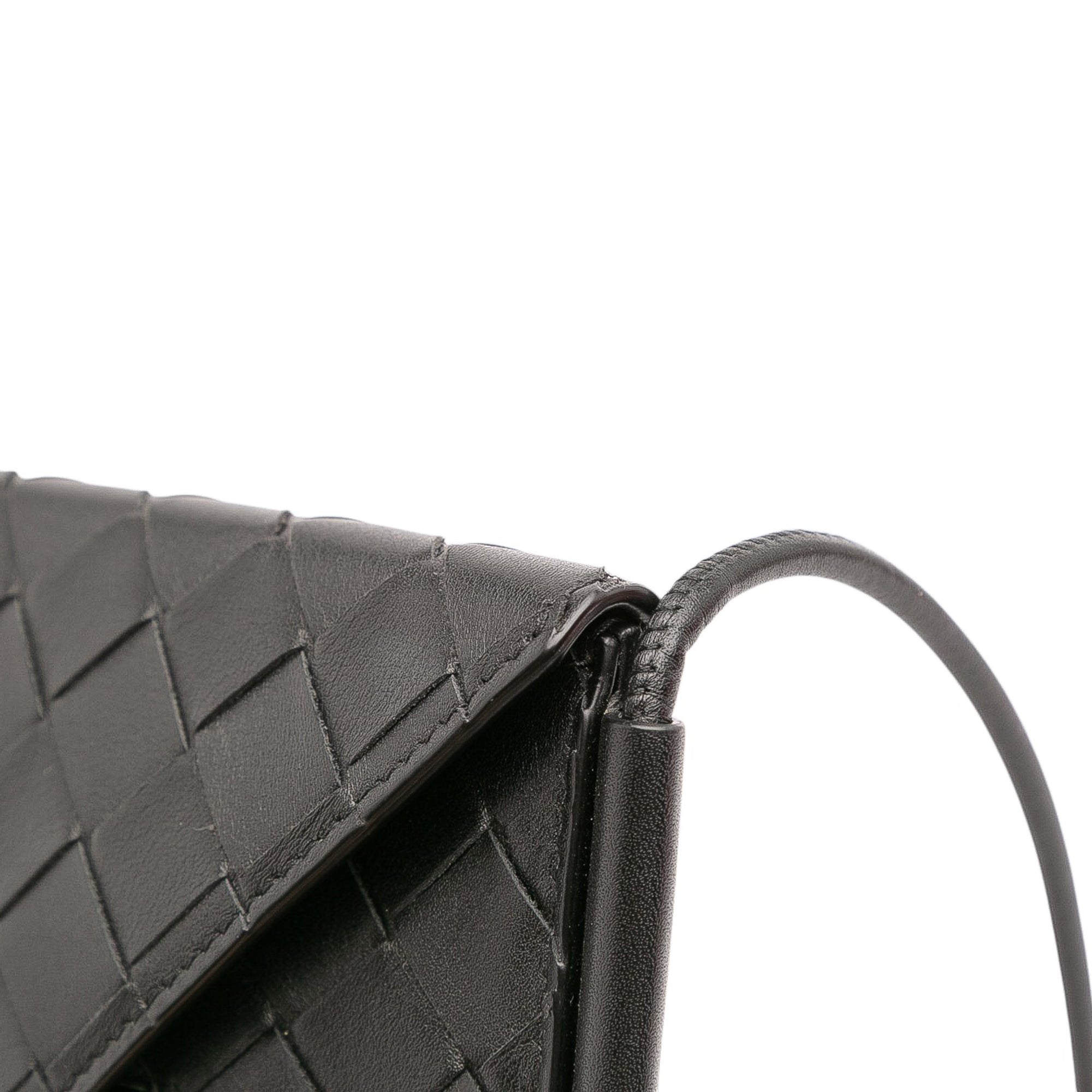 Calfskin Intrecciato Solstice Phone Pouch
