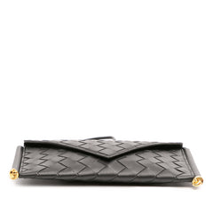 Calfskin Intrecciato Solstice Phone Pouch