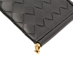 Calfskin Intrecciato Solstice Phone Pouch