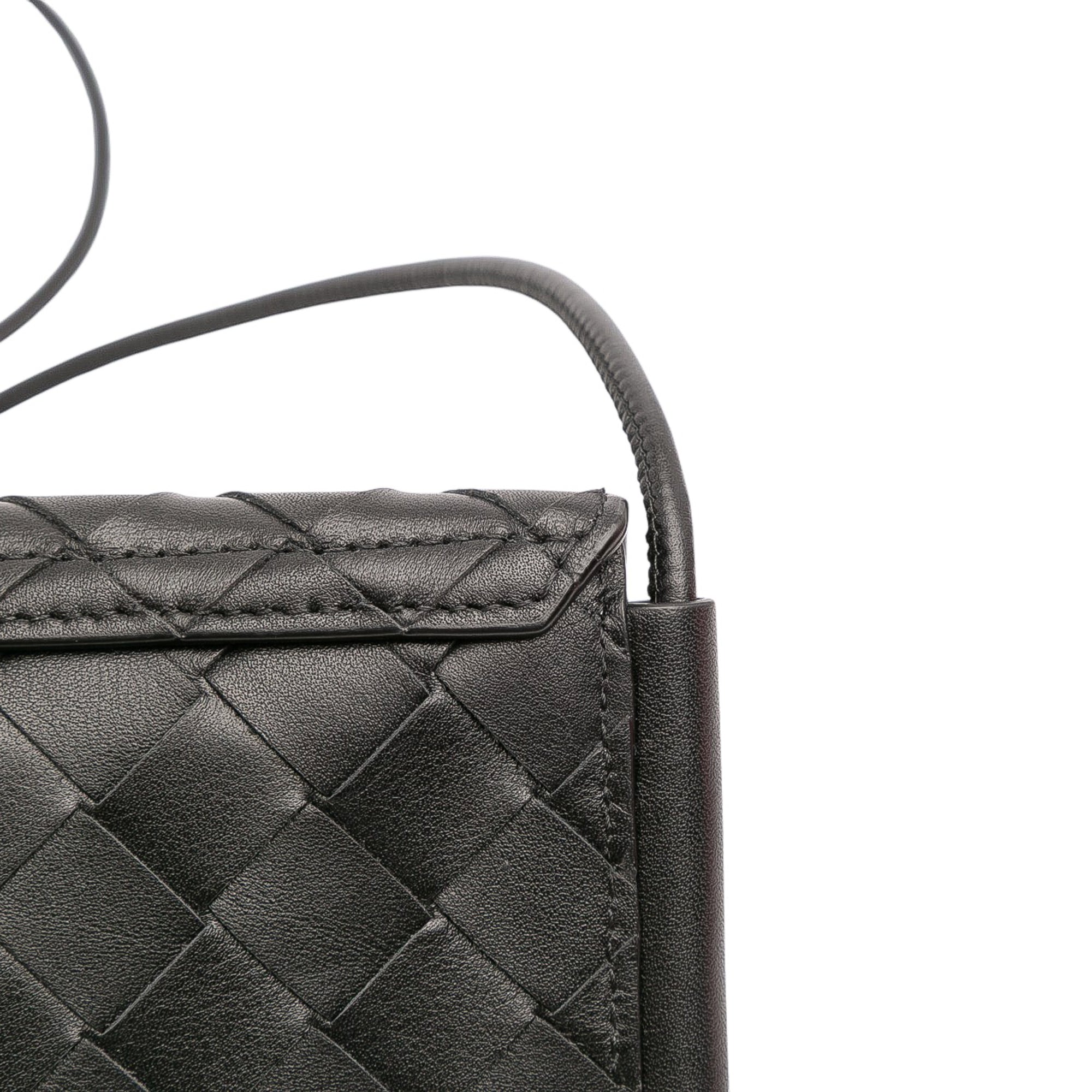 Calfskin Intrecciato Solstice Phone Pouch