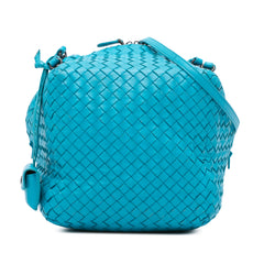Nappa Intrecciato Cube Crossbody