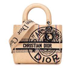Medium Jute Embroidered Lady D Lite
