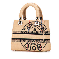 Medium Jute Embroidered Lady D Lite