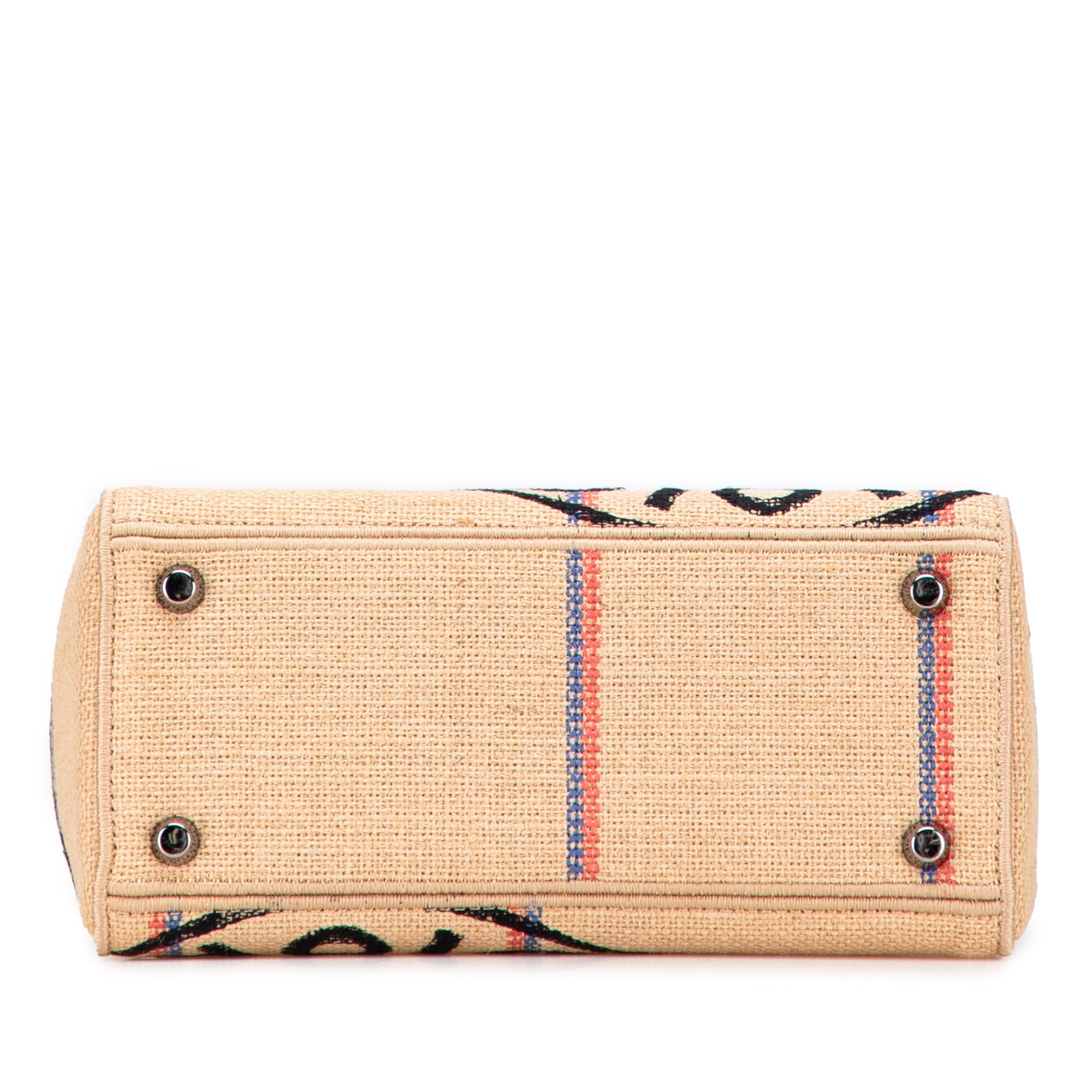Medium Jute Embroidered Lady D Lite