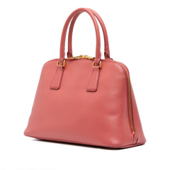 Medium Saffiano Lux Promenade Satchel