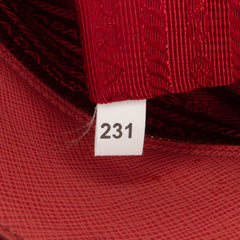 Medium Saffiano Lux Promenade Satchel