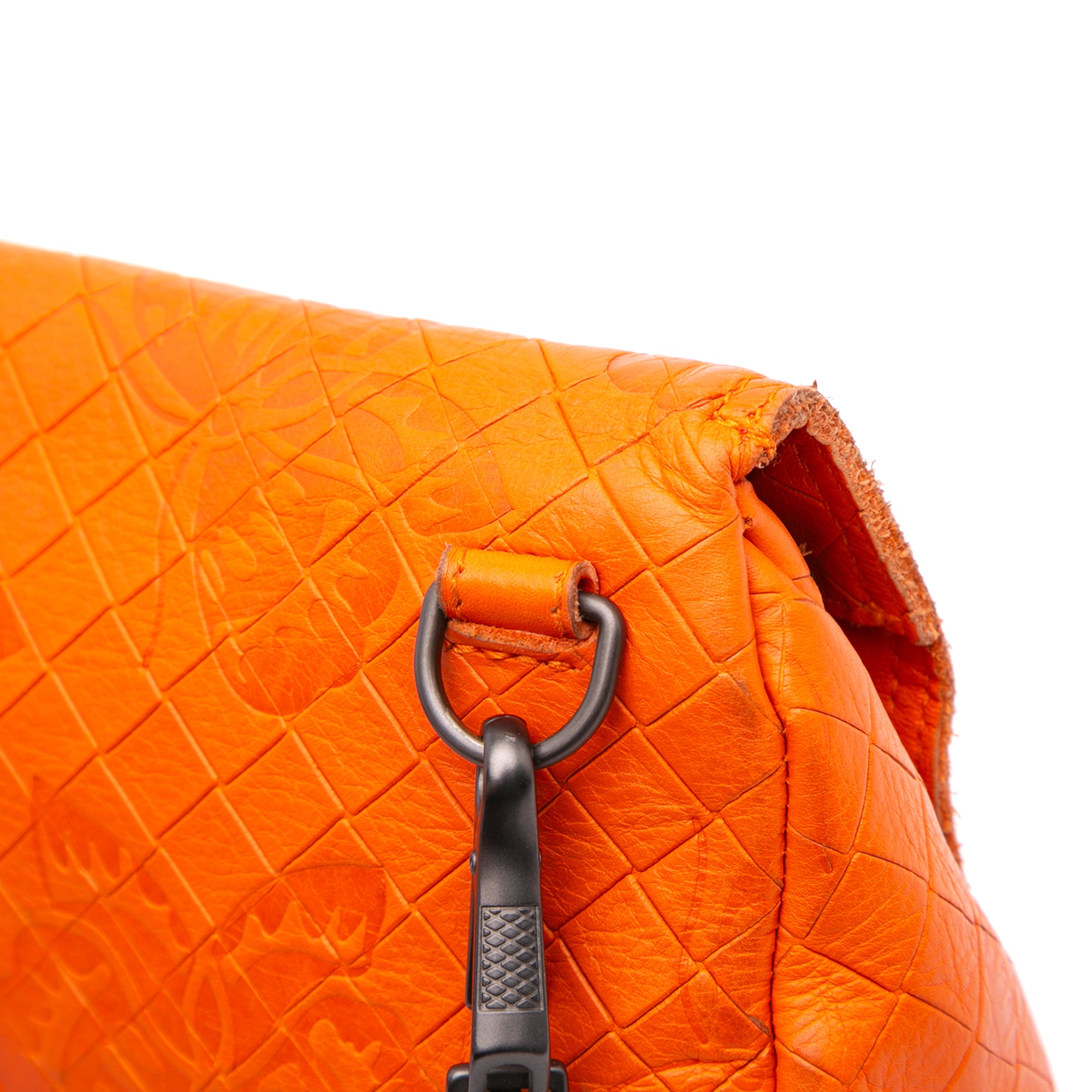 Leather Intrecciomirage Butterfly Chain Flap Crossbody