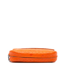 Leather Intrecciomirage Butterfly Chain Flap Crossbody