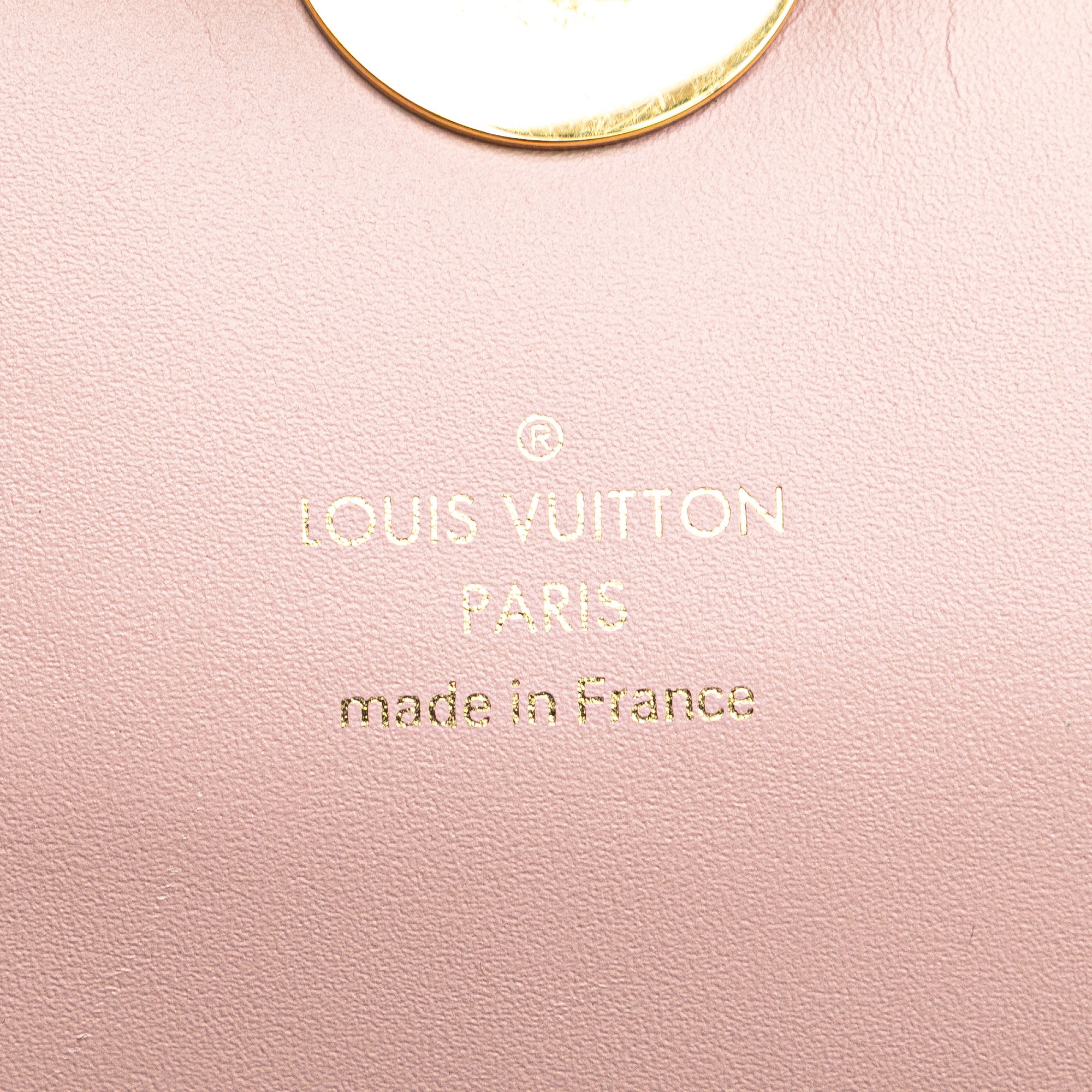 Monogram Flore Wallet On Chain