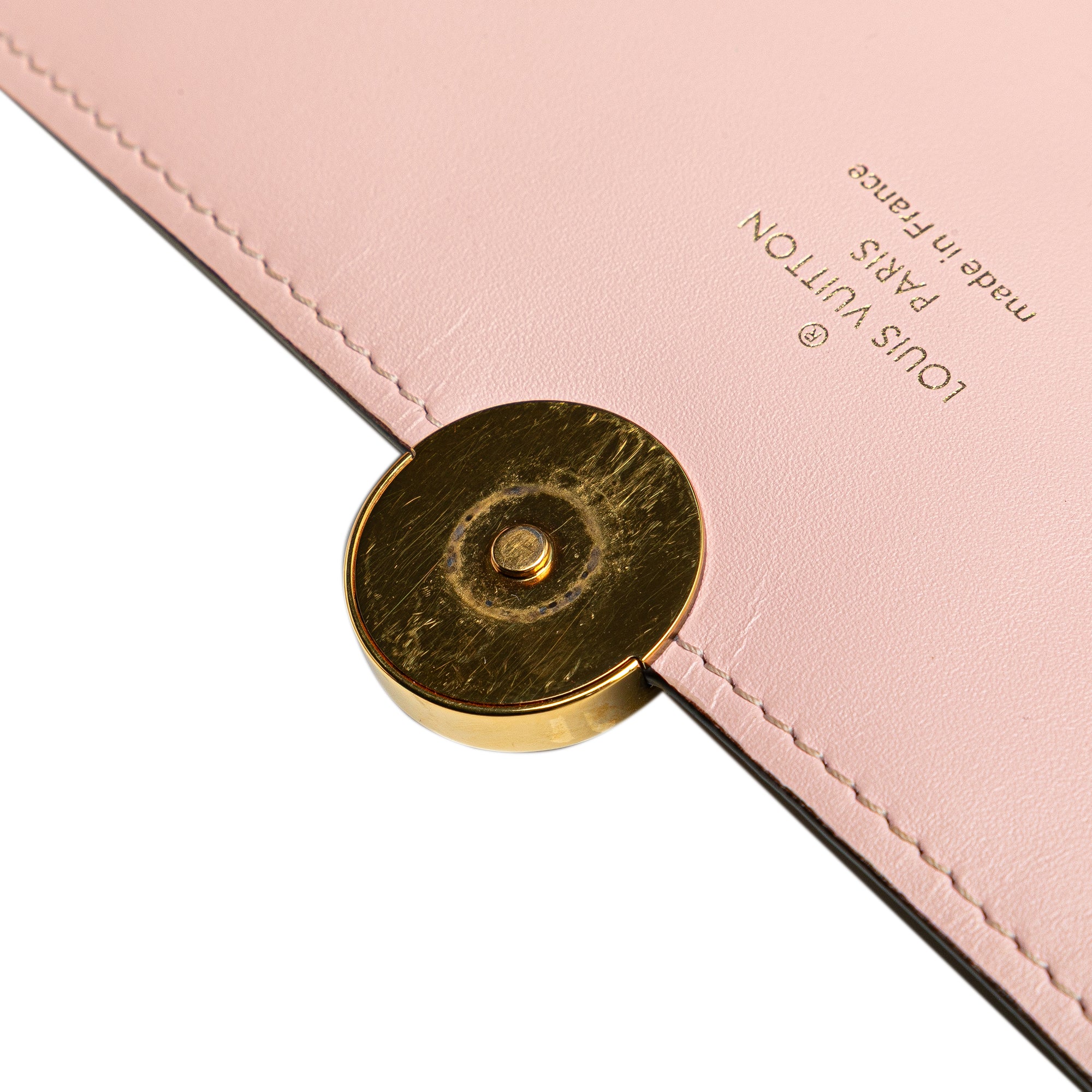 Monogram Flore Wallet On Chain