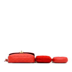 CC Quilted Calfskin Flap Belt Bag and Coin Purse_3