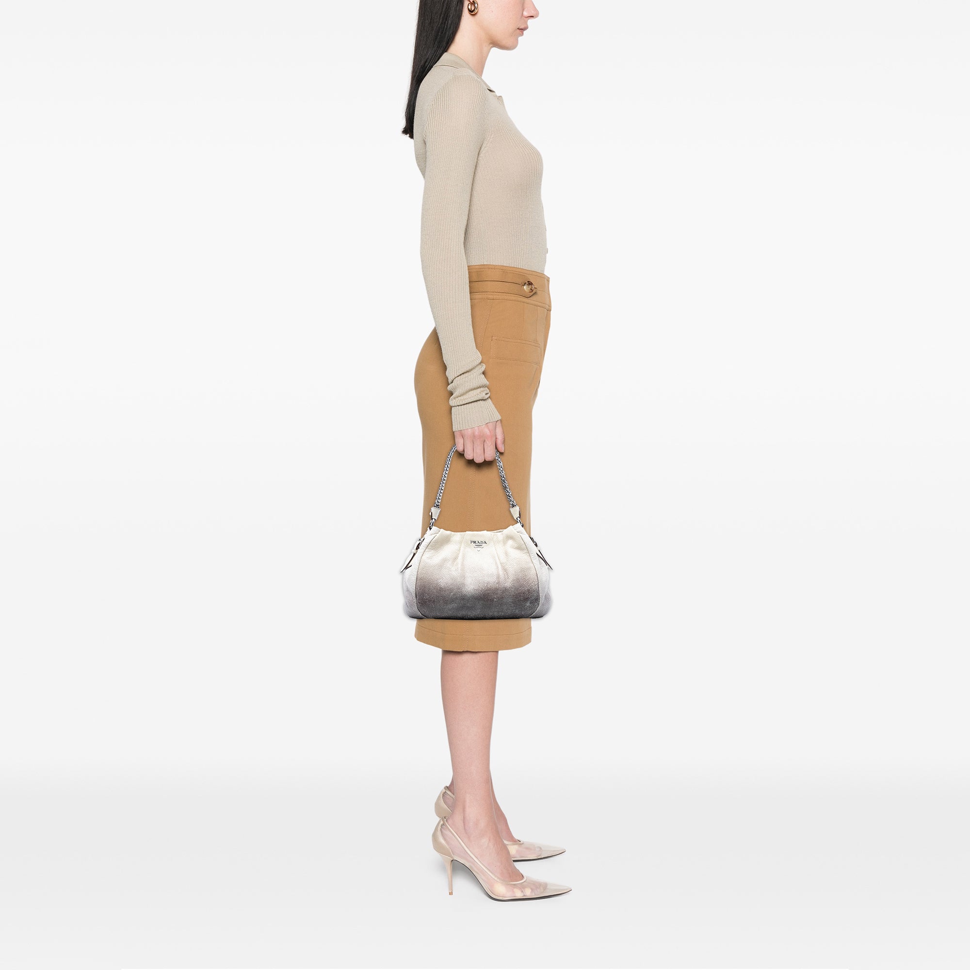 Cervo Ombre Antik Chain Shoulder Bag