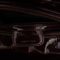 Medium Patent Cannage Lady Dior