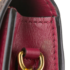 Monogram Flore Wallet On Chain 