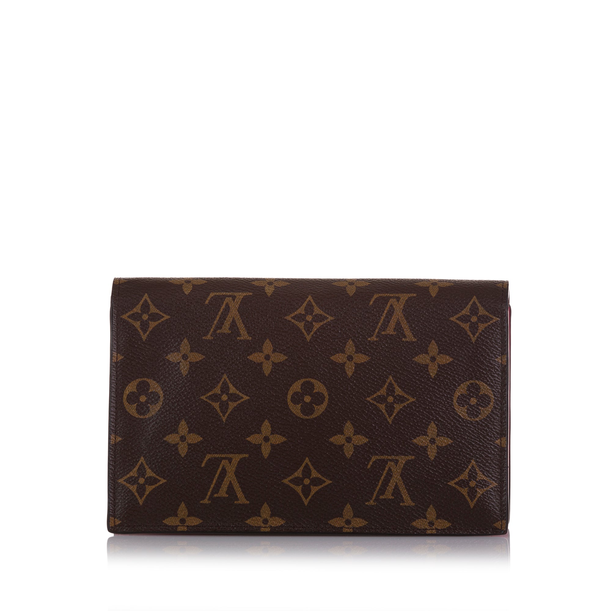 Monogram Flore Wallet On Chain