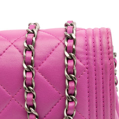 Lambskin Boy Wallet on Chain