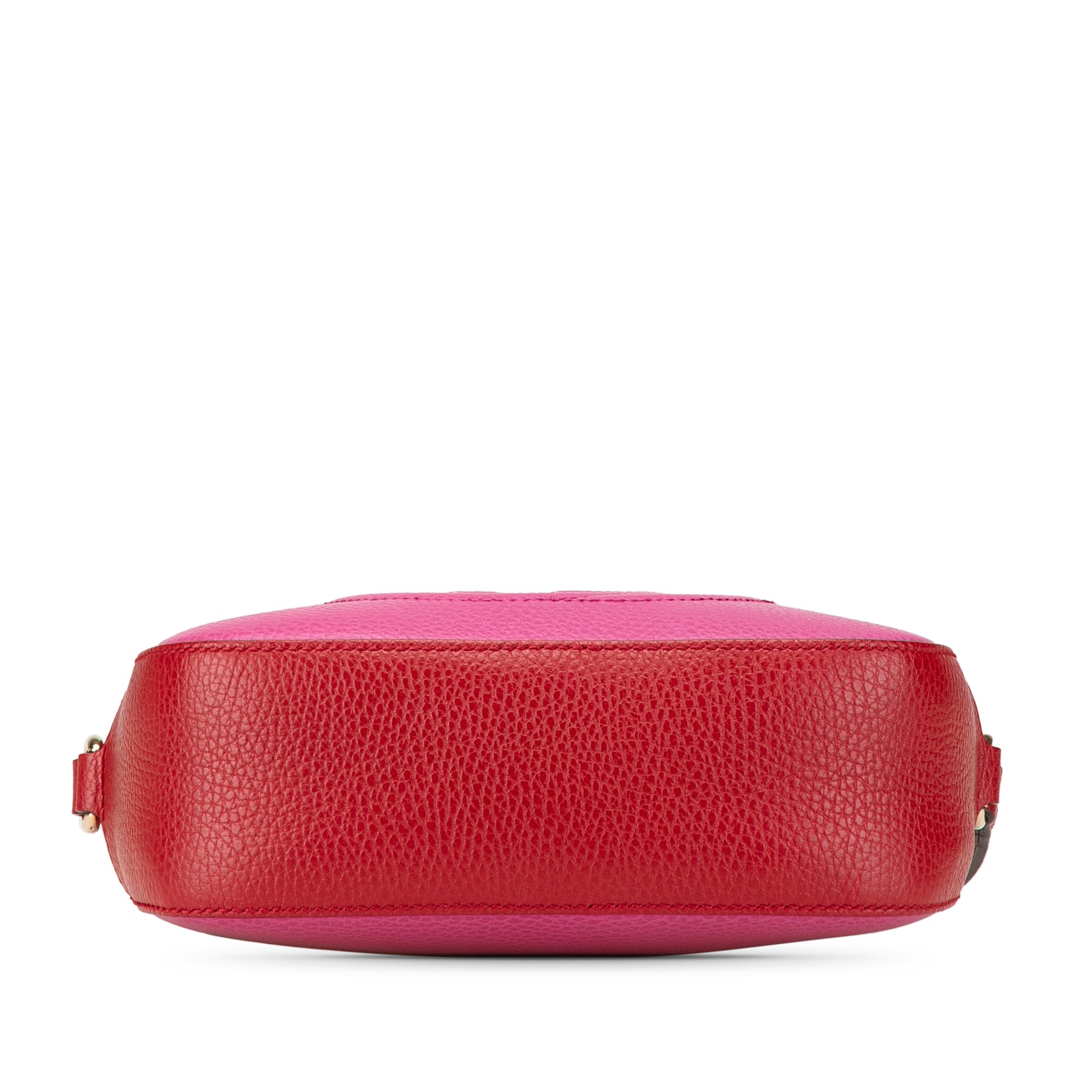 Small Bicolor Leather Soho Disco Crossbody