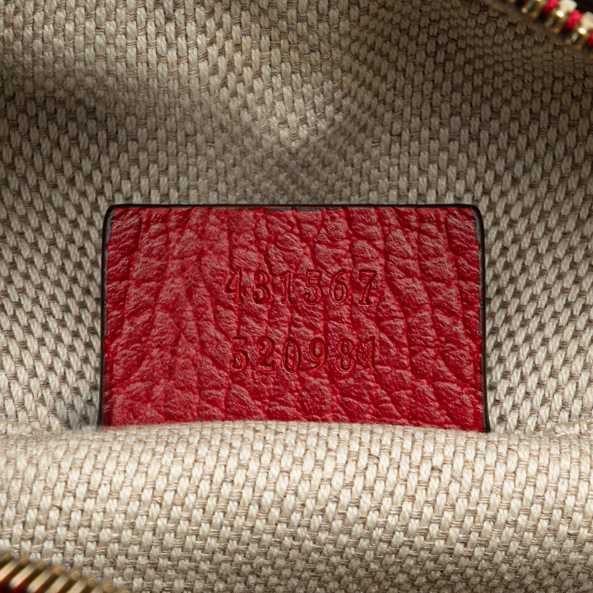 Small Bicolor Leather Soho Disco Crossbody