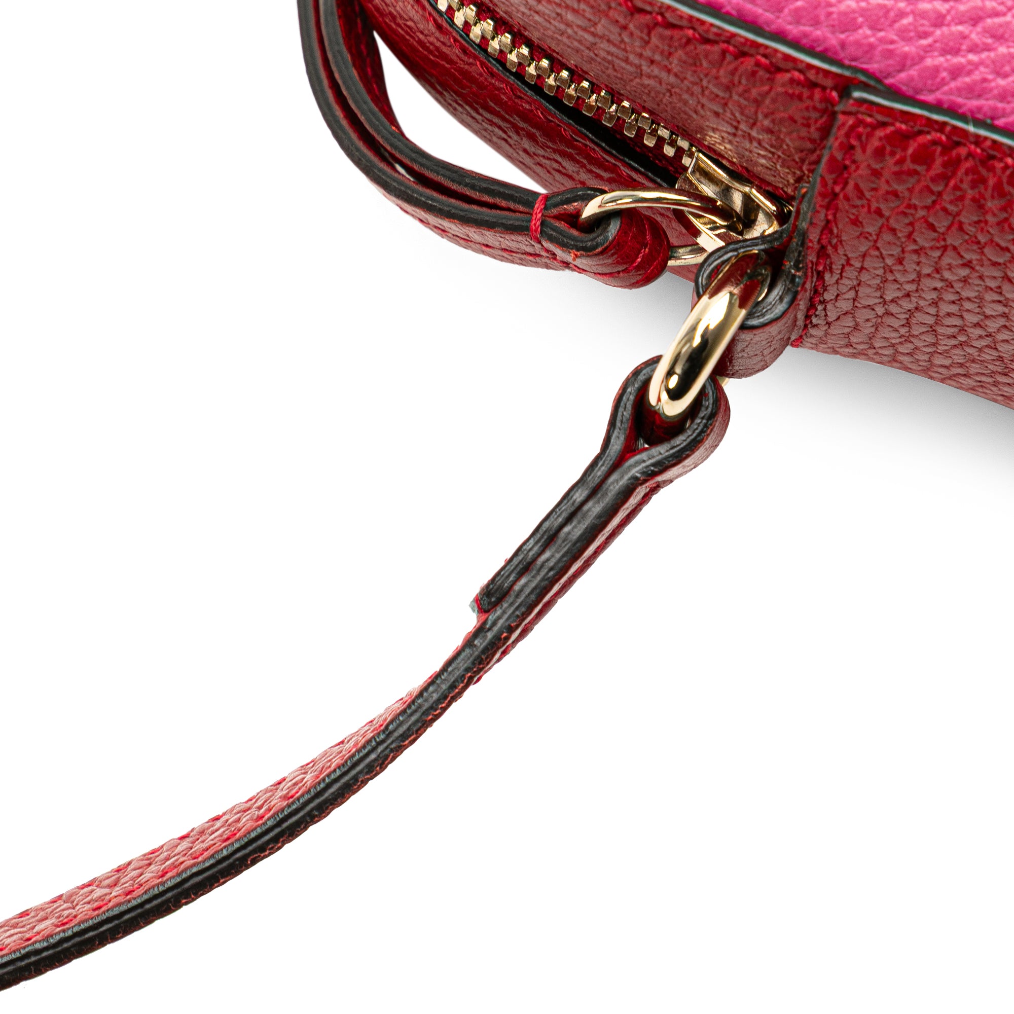 Small Bicolor Leather Soho Disco Crossbody