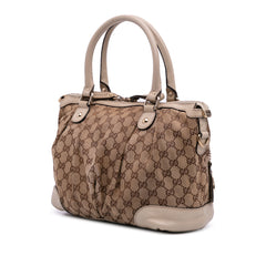 GG Canvas Sukey Satchel