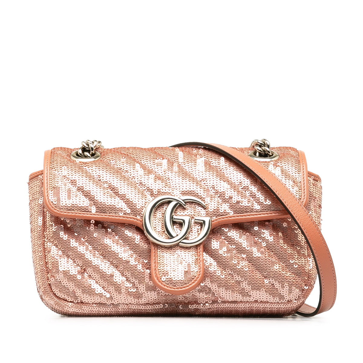 Mini Sequin GG Marmont Matelasse Crossbody Bag