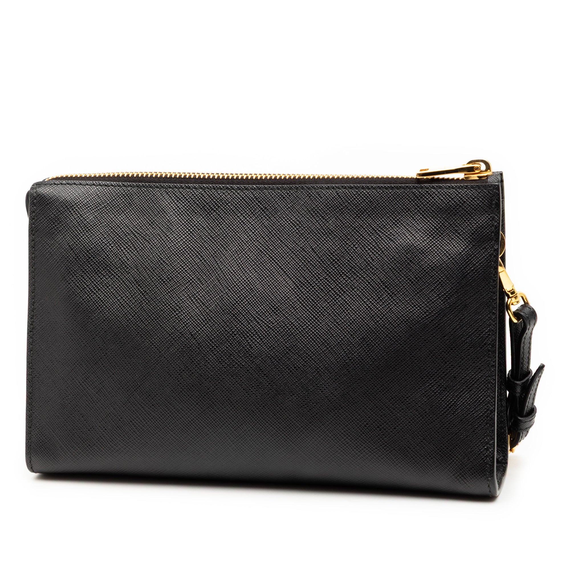 Saffiano Wristlet Pouch