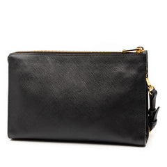 Saffiano Wristlet Pouch