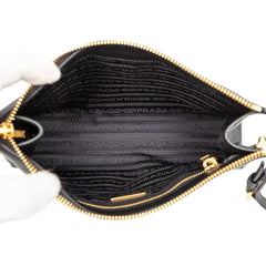 Saffiano Wristlet Pouch
