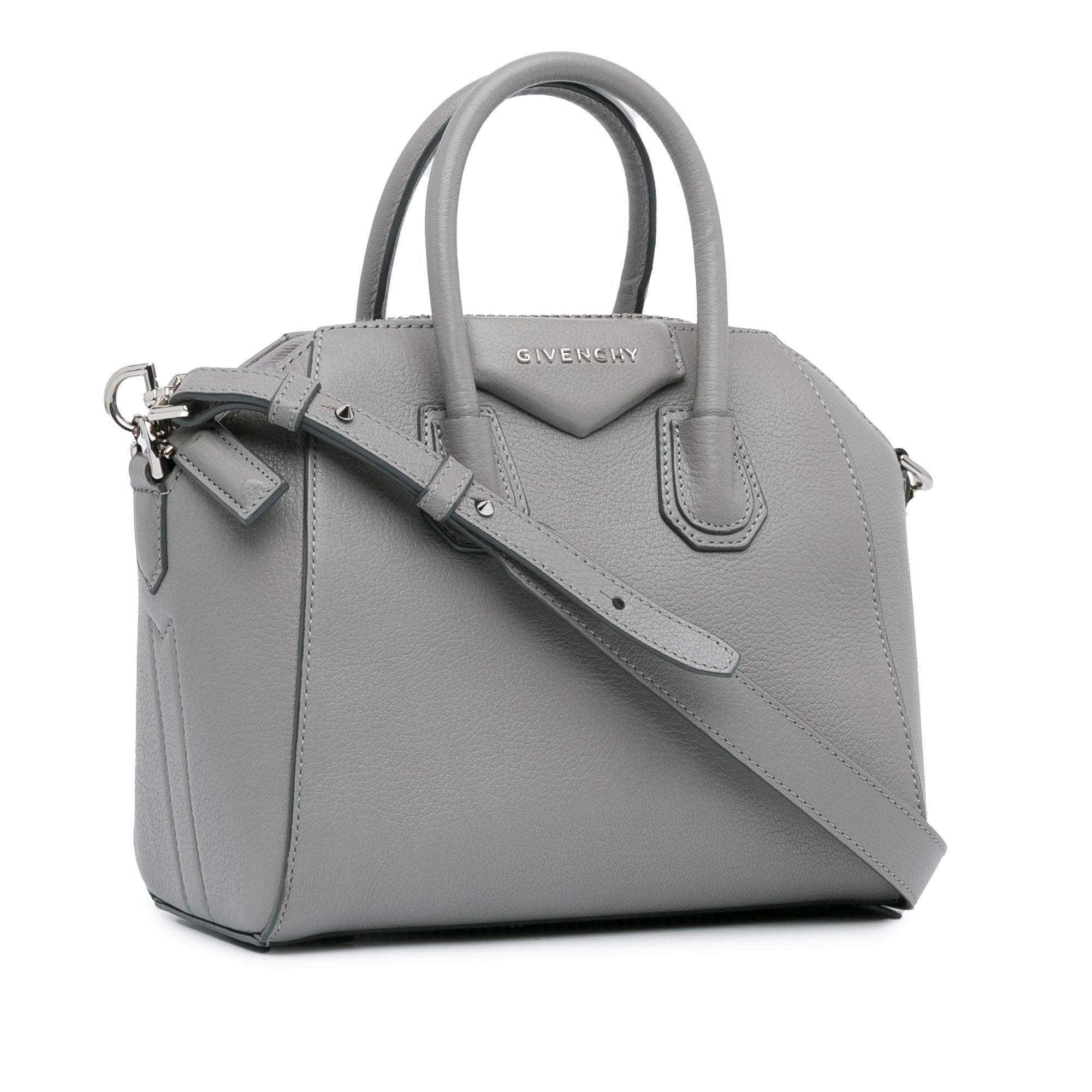 Mini Calfskin Antigona Satchel