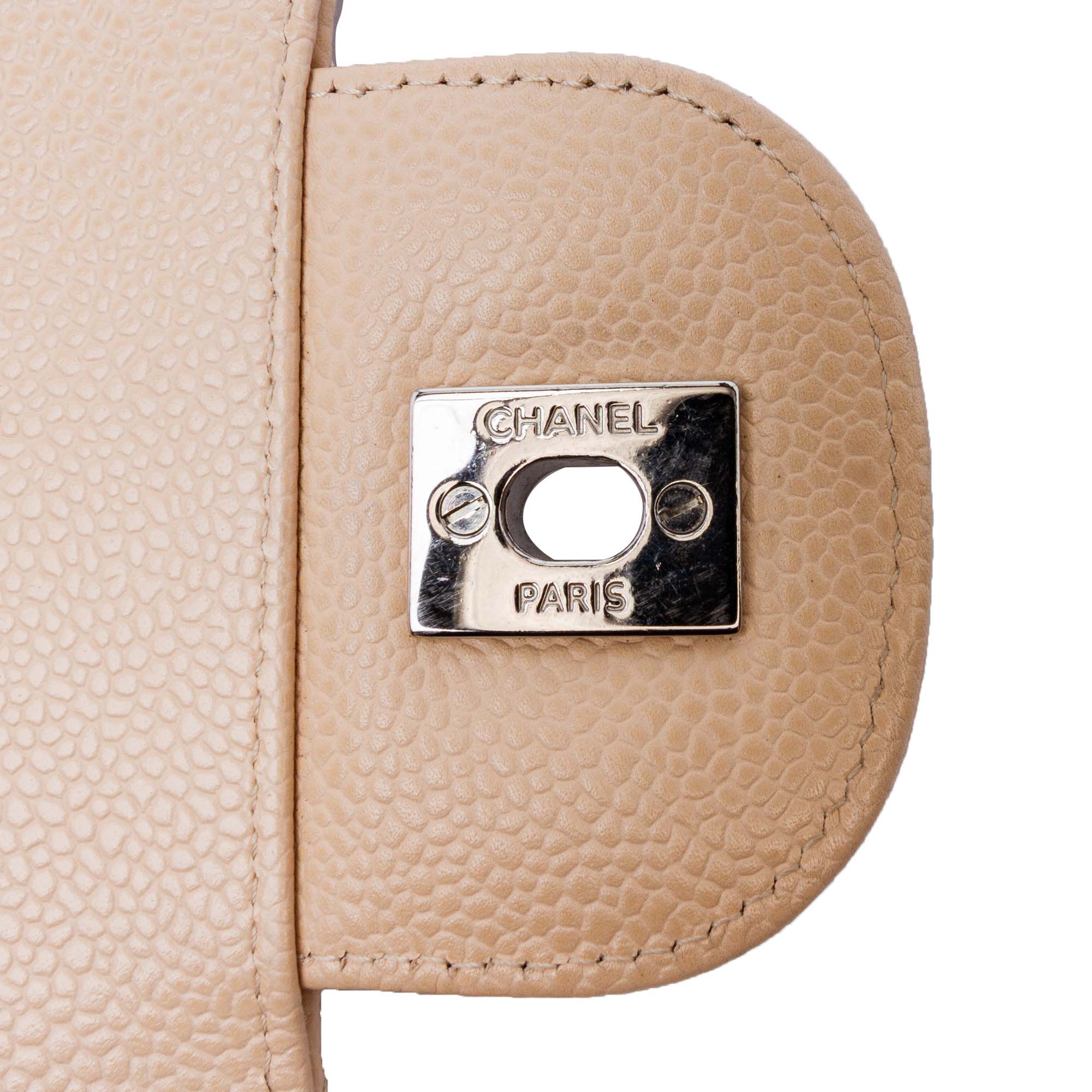 Jumbo Classic Caviar Double Flap