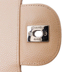 Jumbo Classic Caviar Double Flap