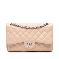 Jumbo Classic Caviar Double Flap