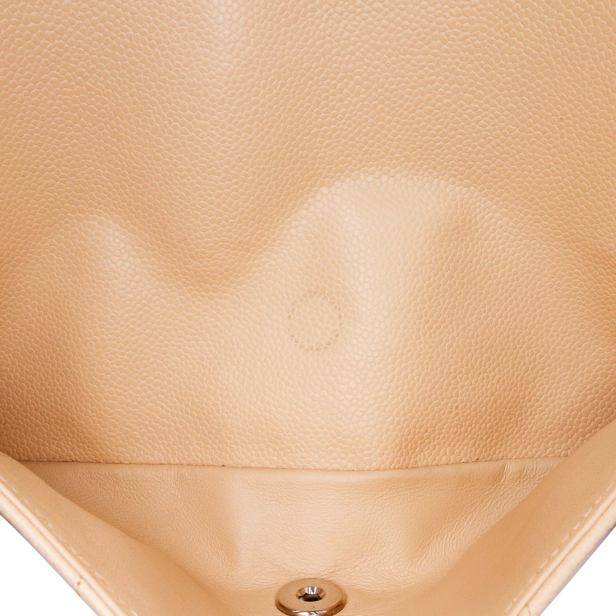 Jumbo Classic Caviar Double Flap