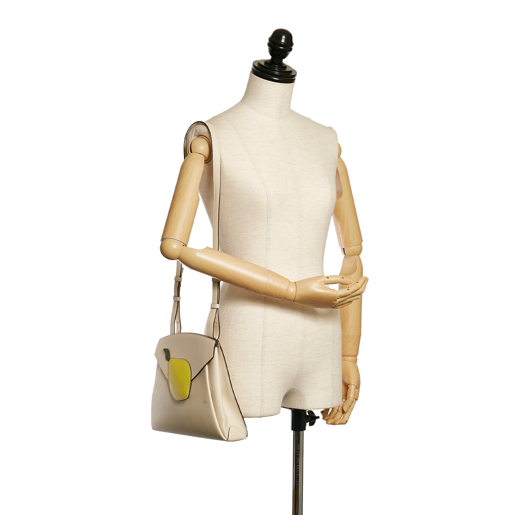 Tutti Frutti Lemon Leather Shoulder Bag_7