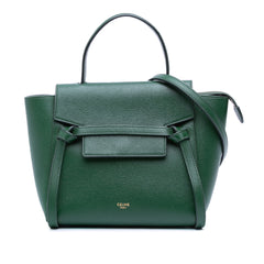 Nano Grained Calfskin Belt Bag