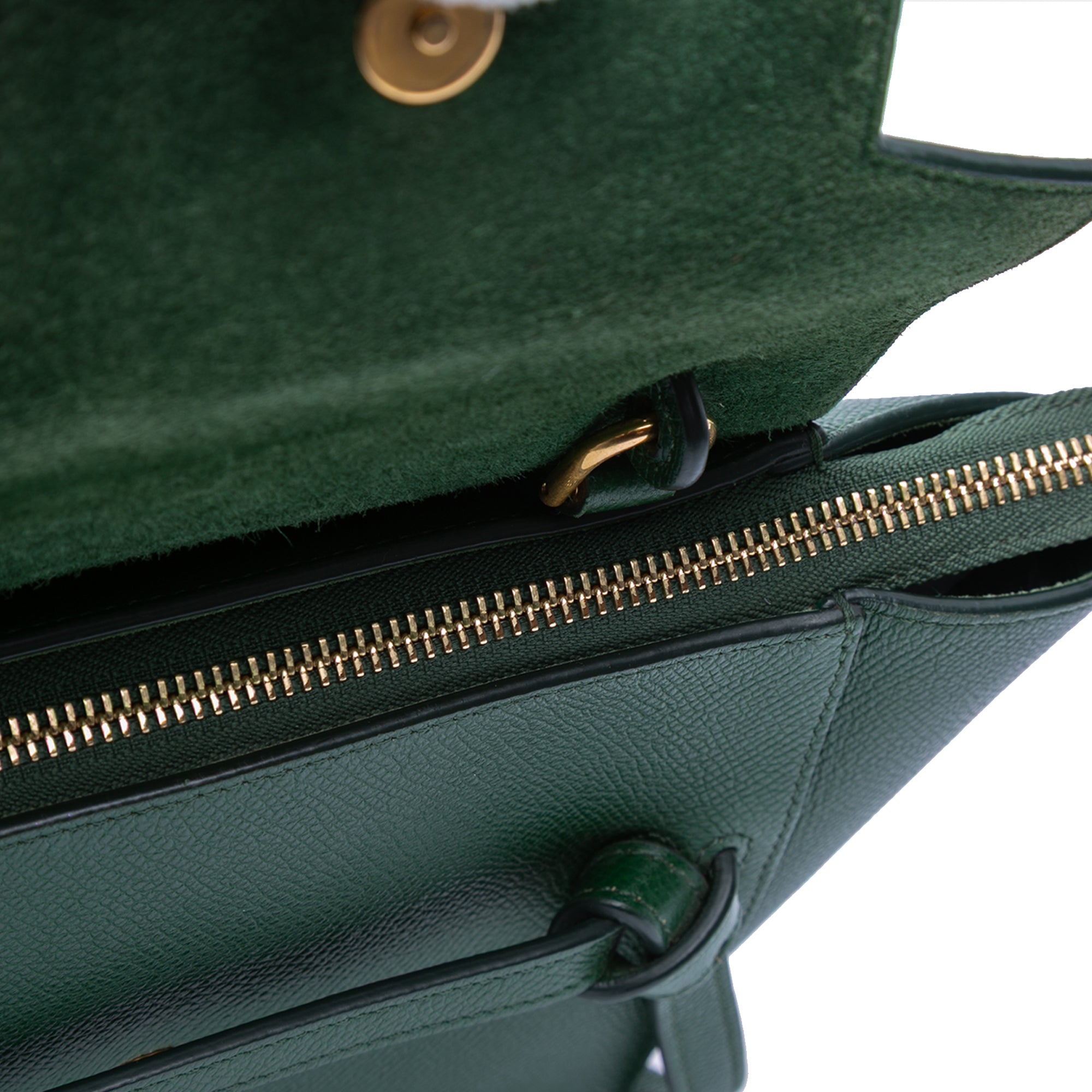 Nano Grained Calfskin Belt Bag