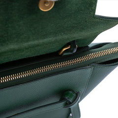 Nano Grained Calfskin Belt Bag