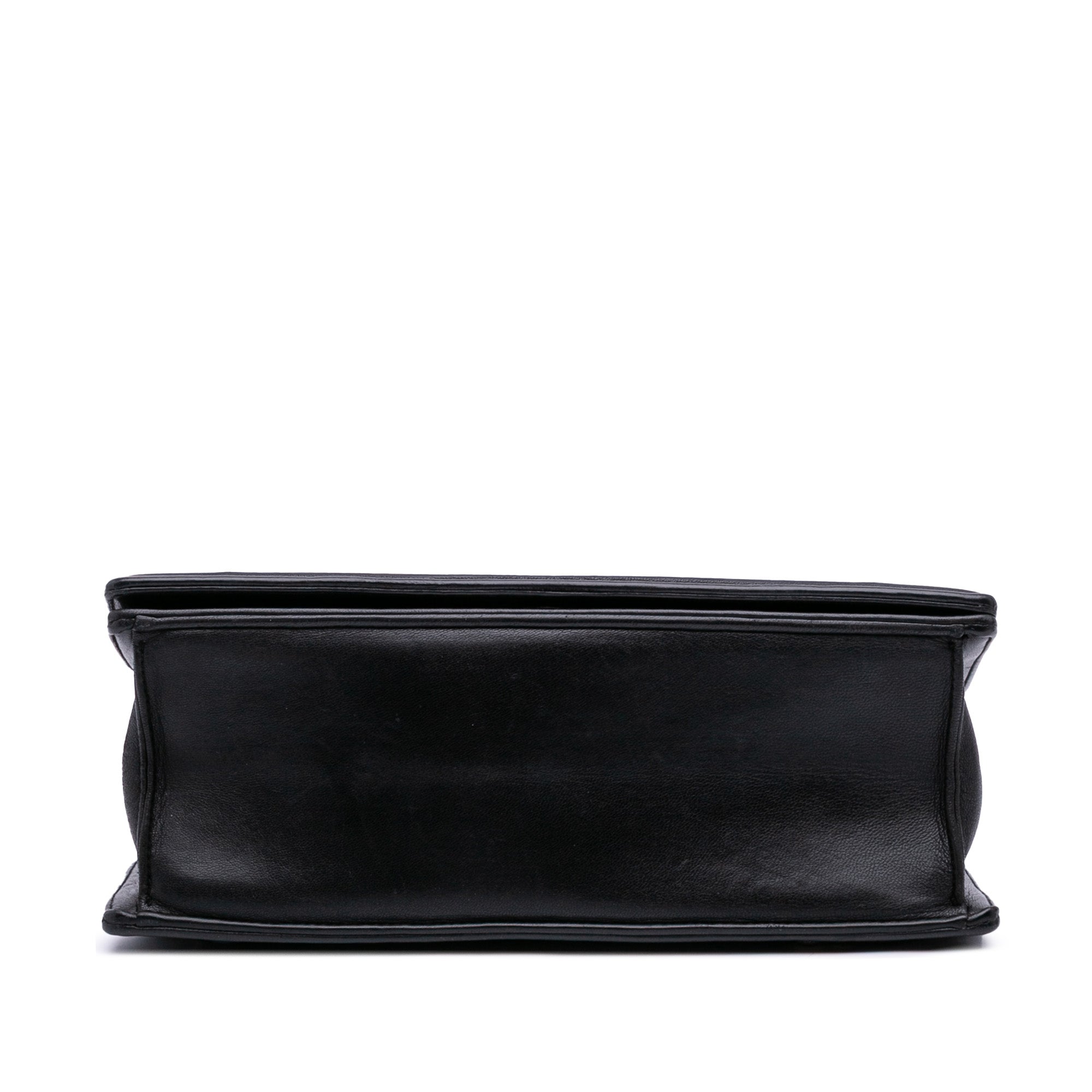 Medium Studded Lambskin Diorama Flap