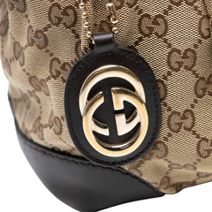 GG Canvas Sukey Satchel