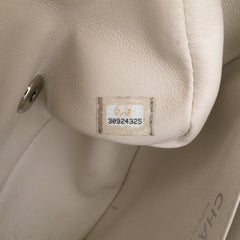Mini Square Classic Chevron Lambskin Single Flap