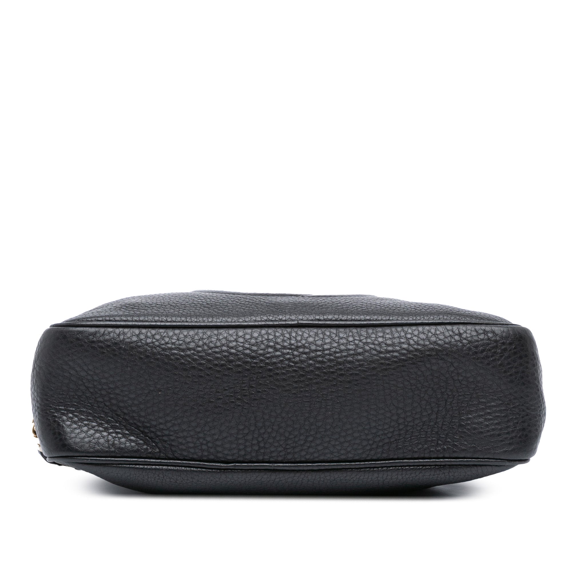 Pebbled Leather Soho Chain Zip Shoulder Bag