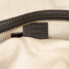 Pebbled Leather Soho Chain Zip Shoulder Bag